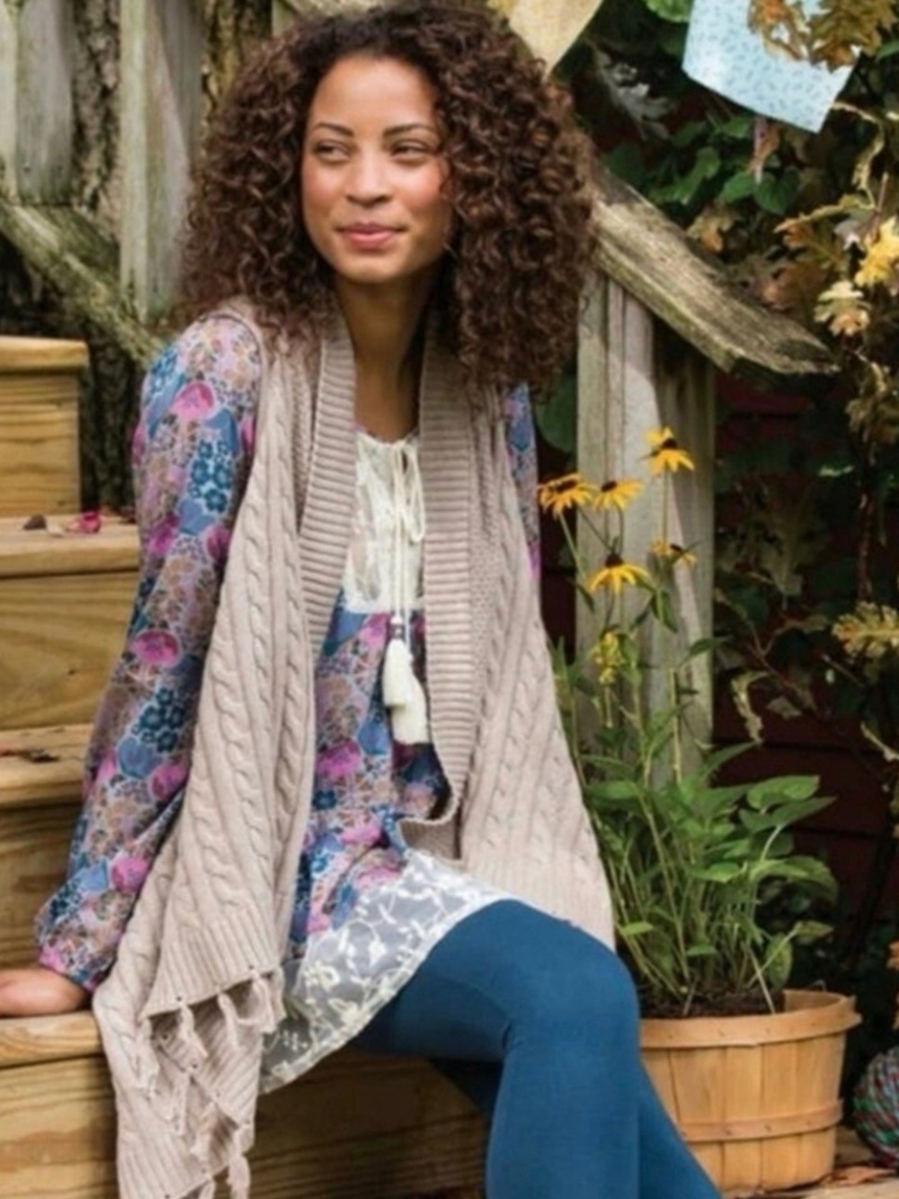 Matilda Jane Fringe Vest